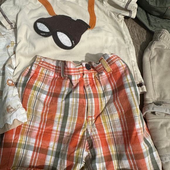 Janie and Jack Safari 5-Piece Outfit Set 12-18 Months Vintage Play/VGUC - Picture 4 of 7